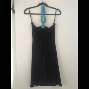 SKY NWT   Strapless Mini With Turquoise Necklace